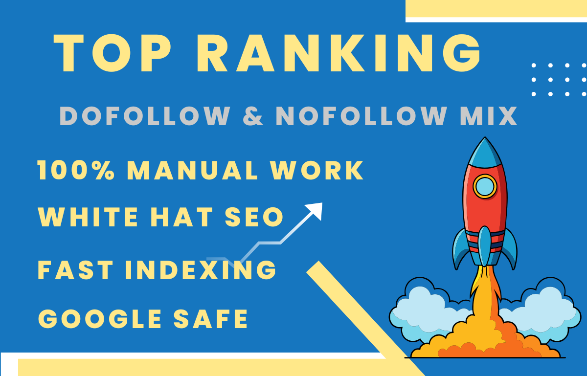build 50+ Manual SEO Backlinks For Website Ranking boost