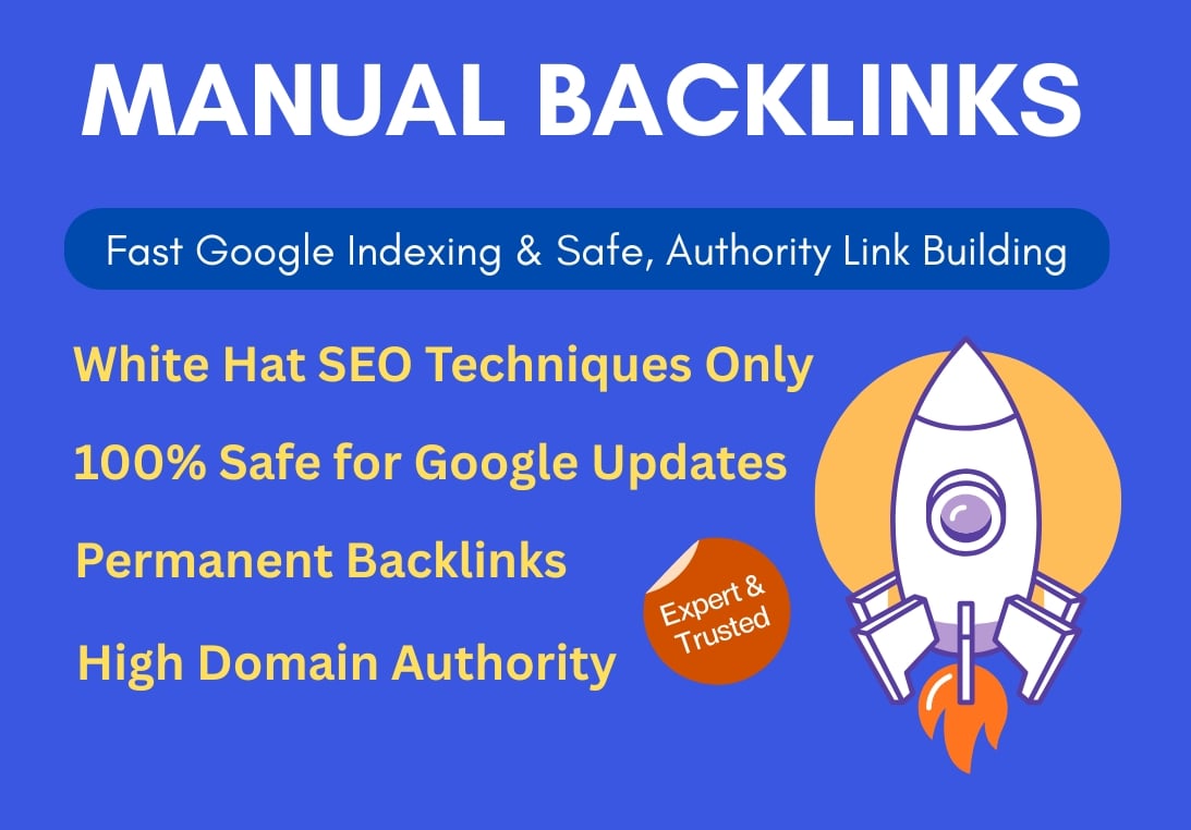 I Will Build 150 Manual SEO Backlinks For Google Ranking