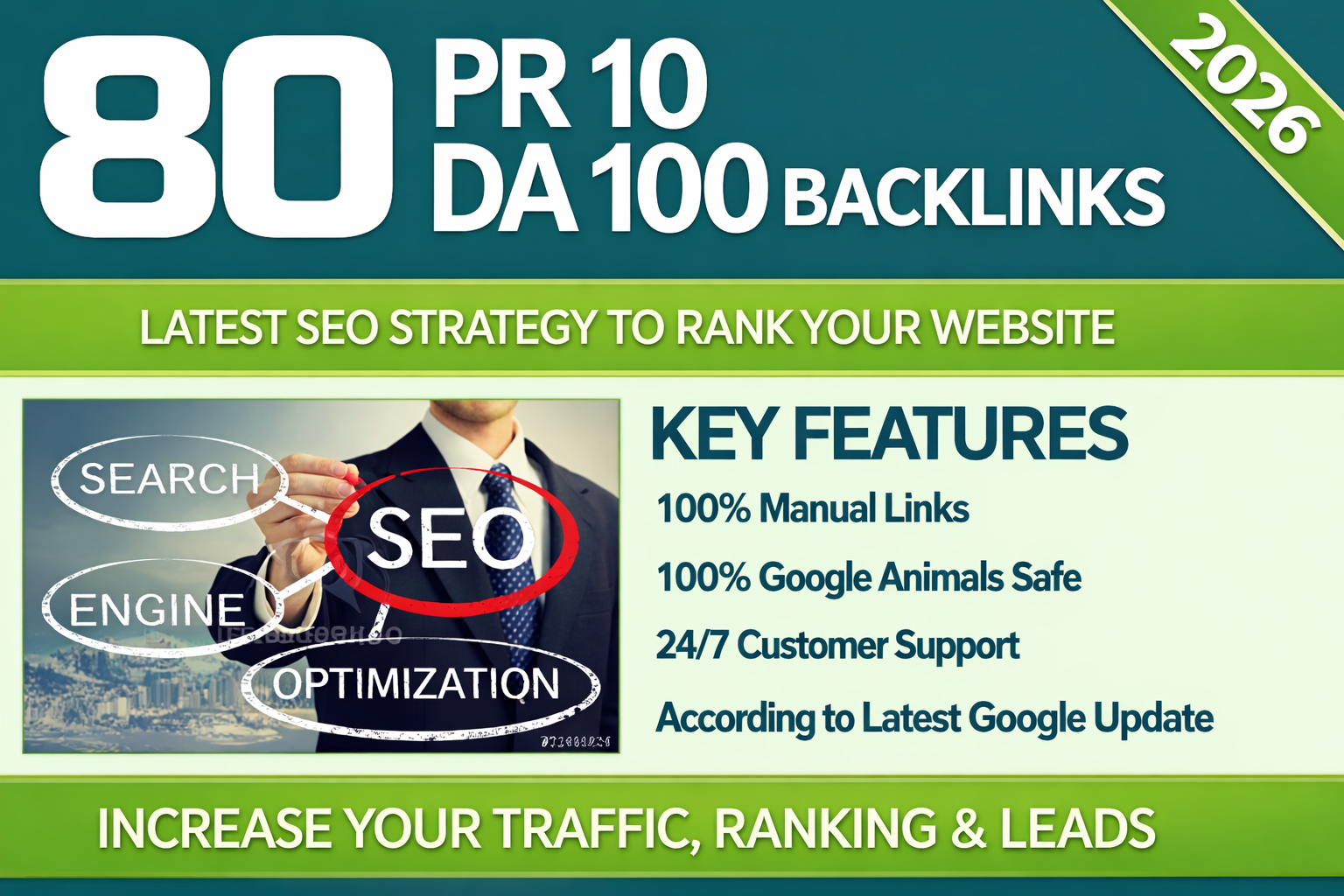 I will build manual SEO backlinks to improve Google r...