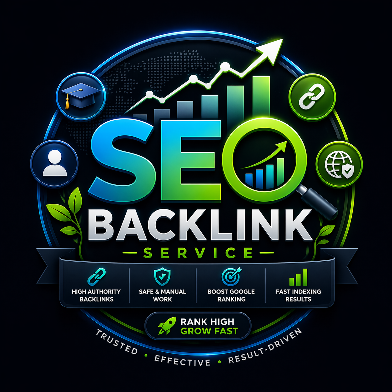 110+ profile links, 100 high authority links, 50 engagement links, 20 content creation