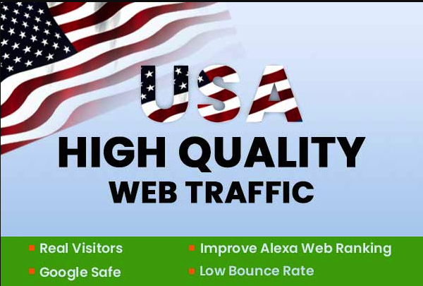Target USA Web Traffic, Organic USA Traffic 