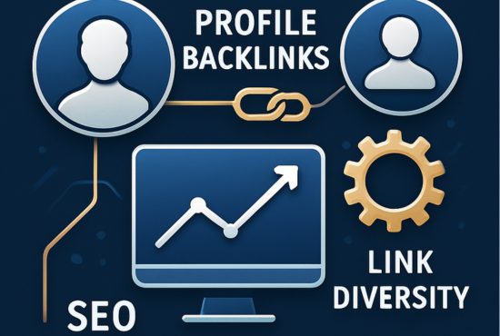Manual forum profile backlinks for SEO diversification and link support
