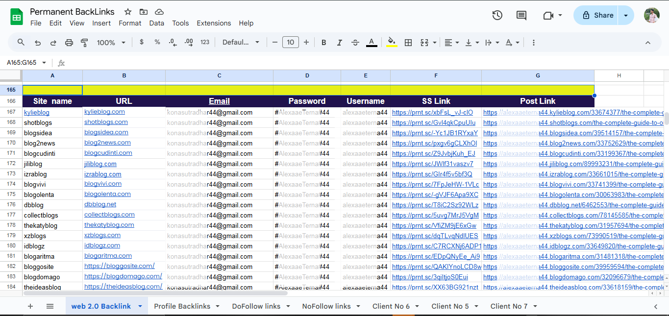 I will Do Super High Ranking 100 Permanent Manual Web 2.0 Backlinks with High Da & Pa.