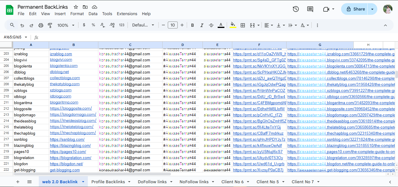 I will Do Super High Ranking 100 Permanent Manual Web 2.0 Backlinks with High Da & Pa.