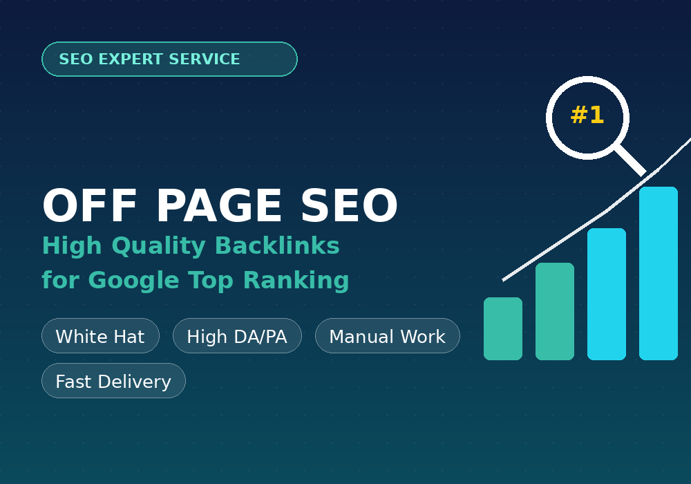 I Will Do Complete Off Page SEO With High Quality Bac...
