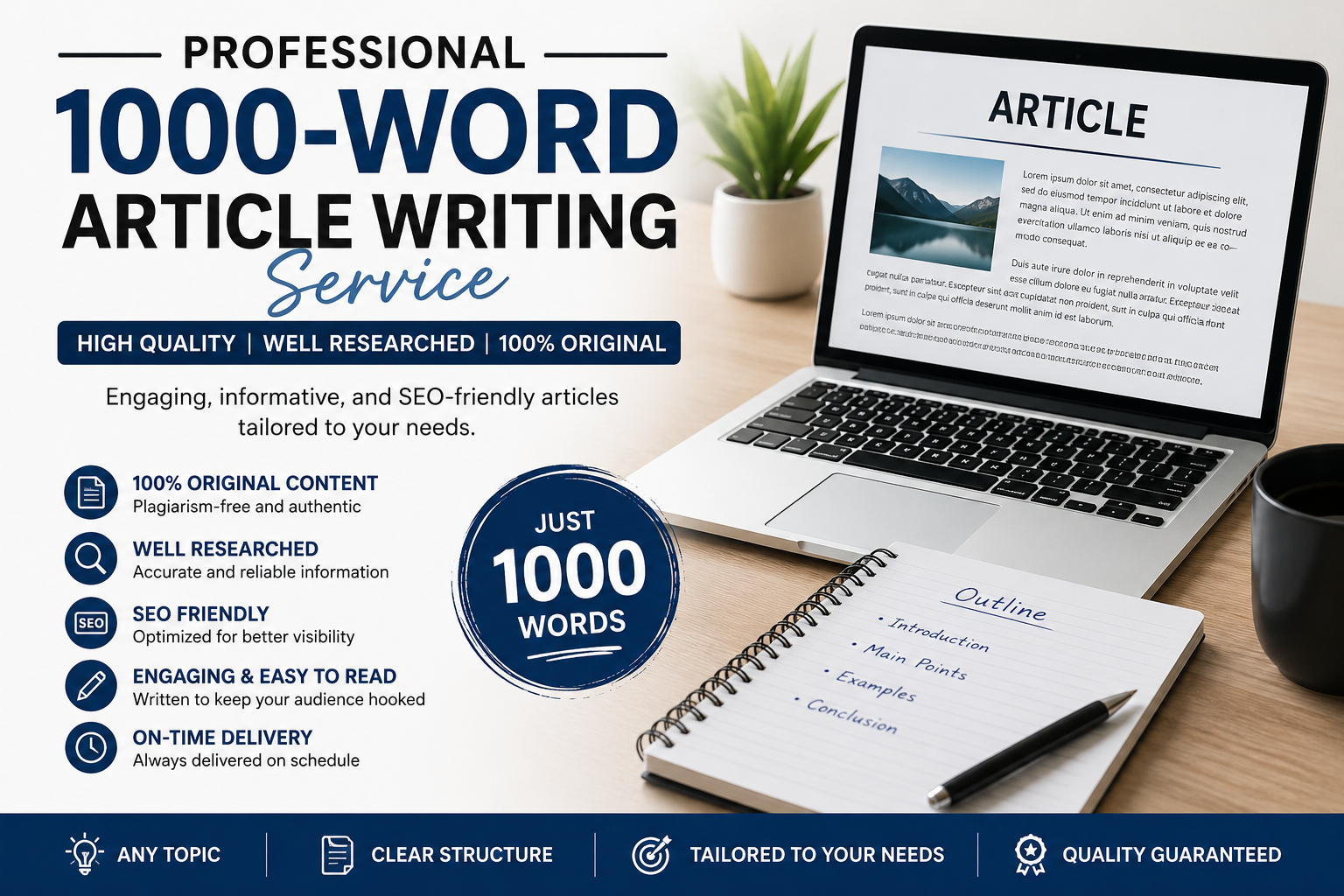 I will write a 1000 word for you 