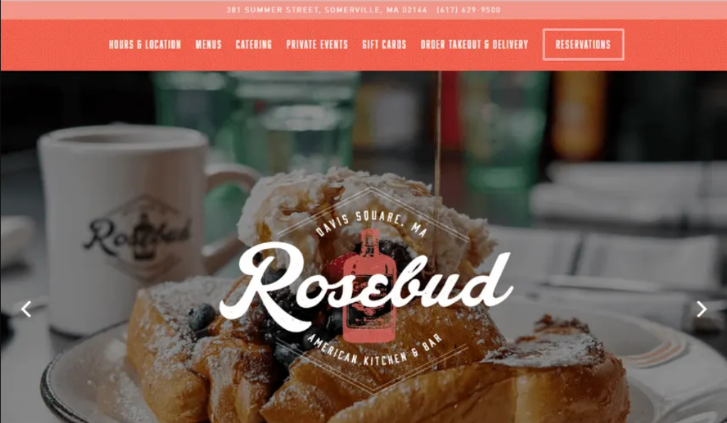 I will design restaurant catering website, food and bakery website