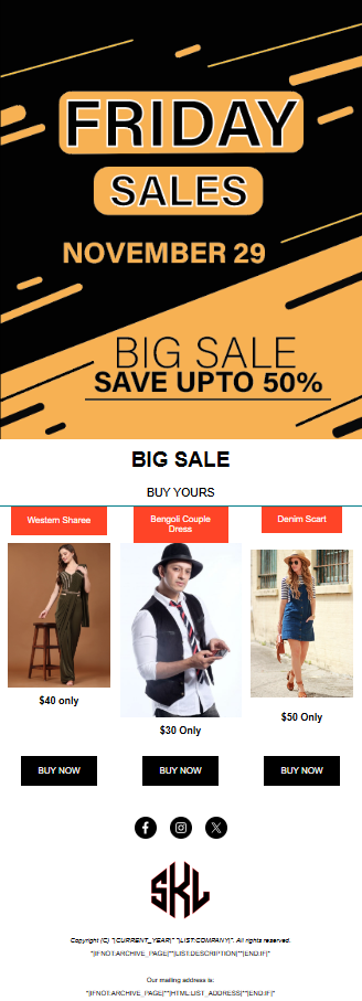 I Will Create Exceptional Email Templates to Boost Your Sales with Mailchimp Email Campaigns.