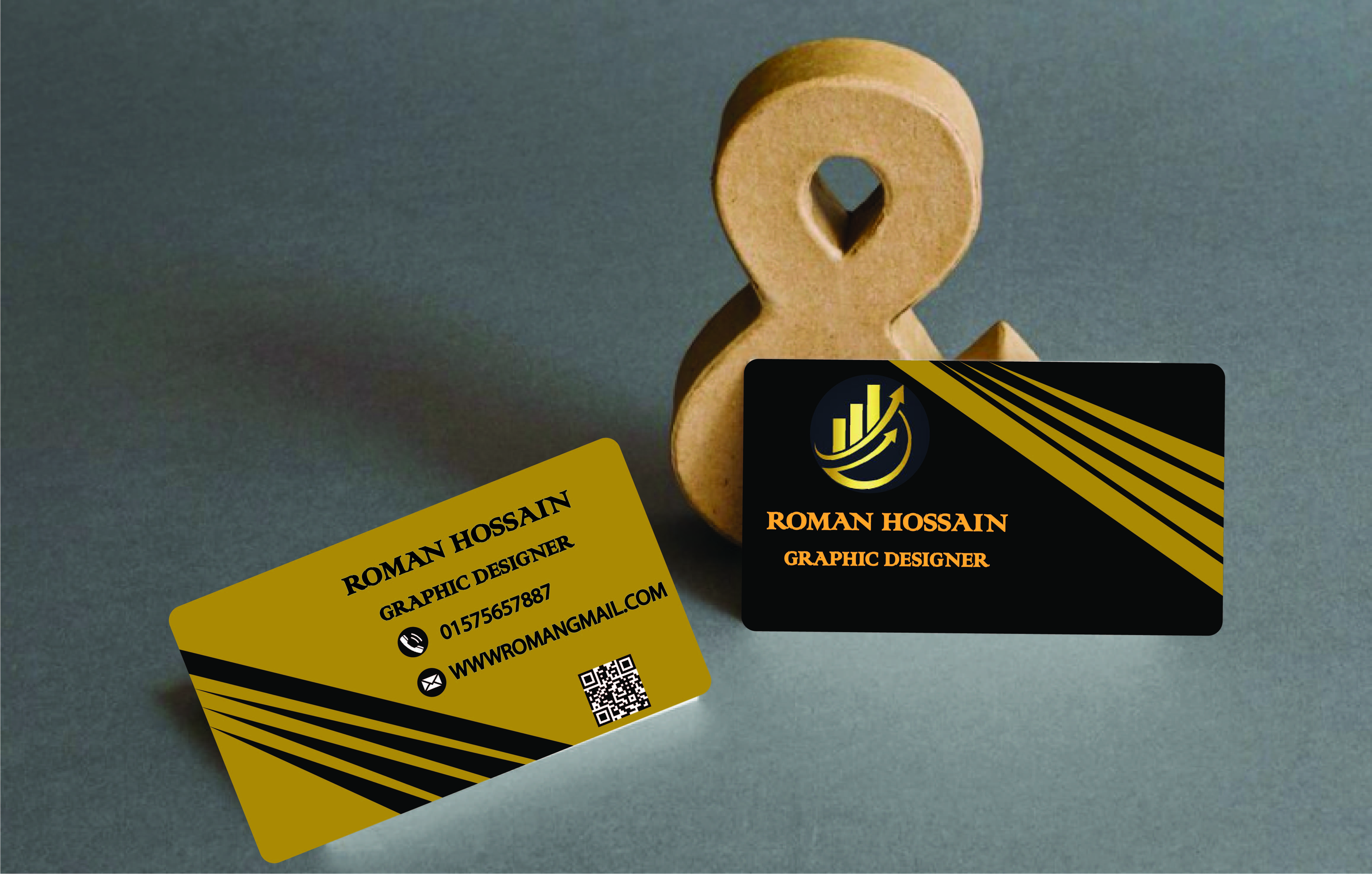 I will design a professional visiting card for your business