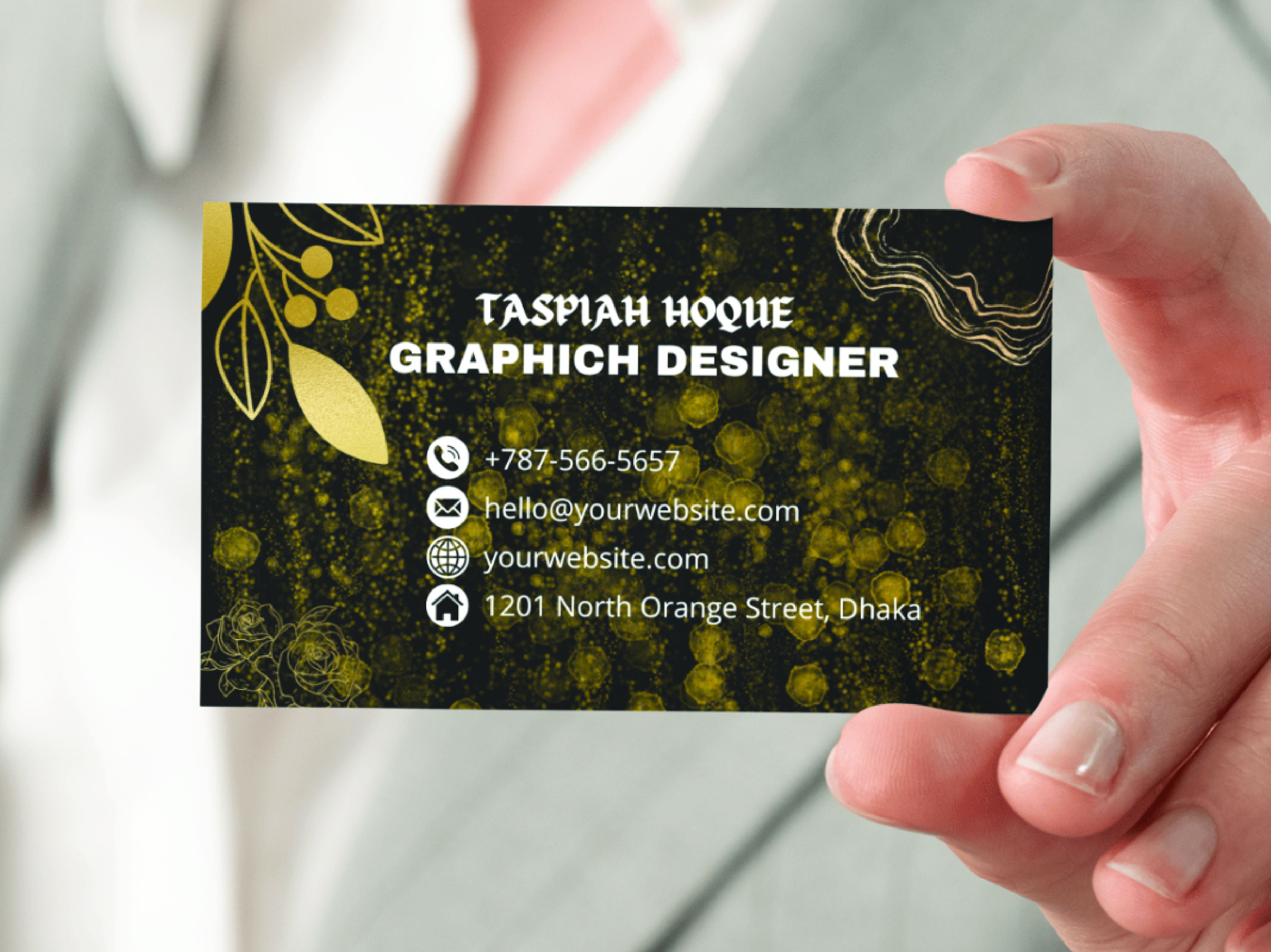 Get a Professional and Eye-Catching Business Card Design