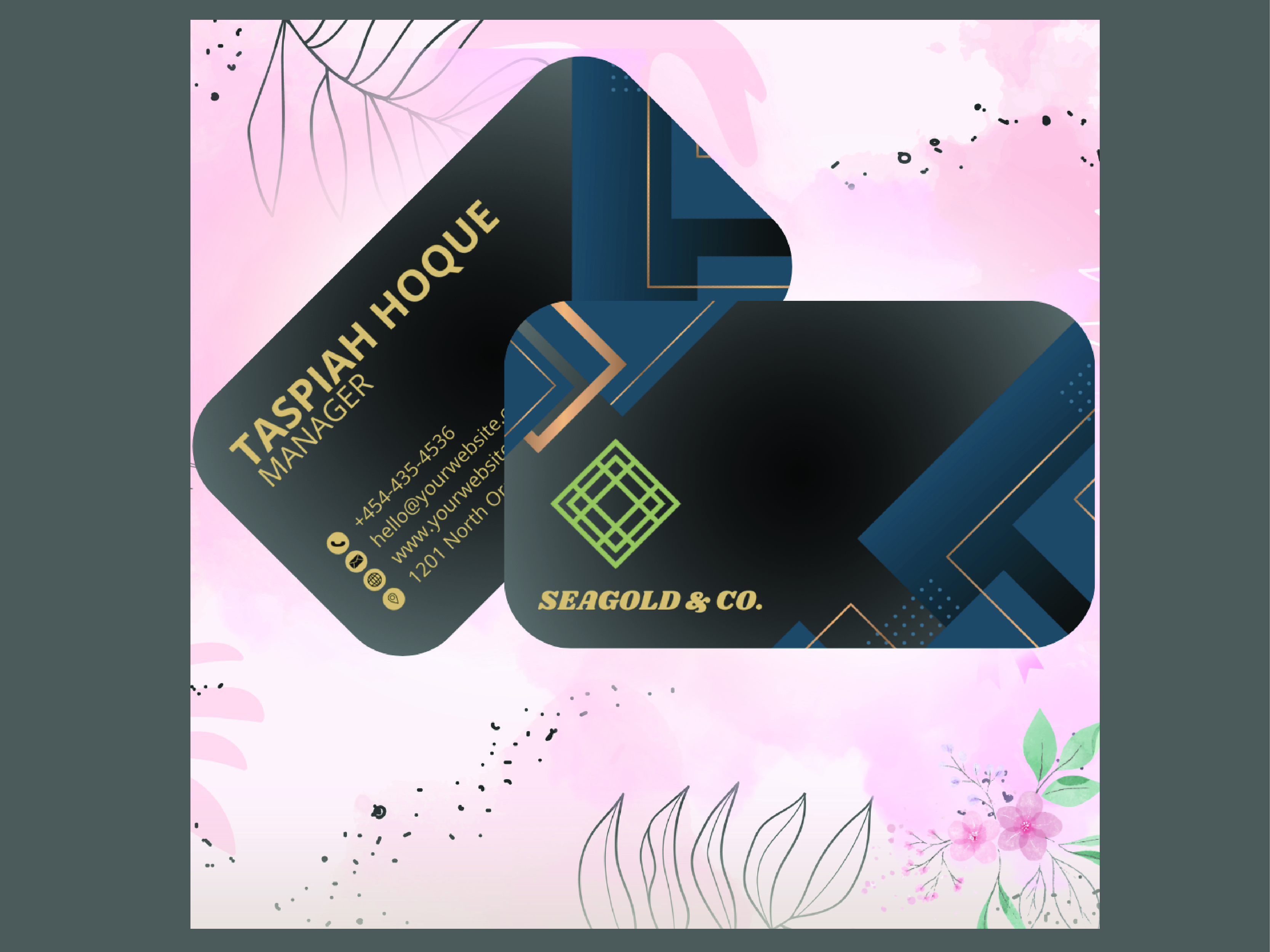 Get a Professional and Eye-Catching Business Card Design