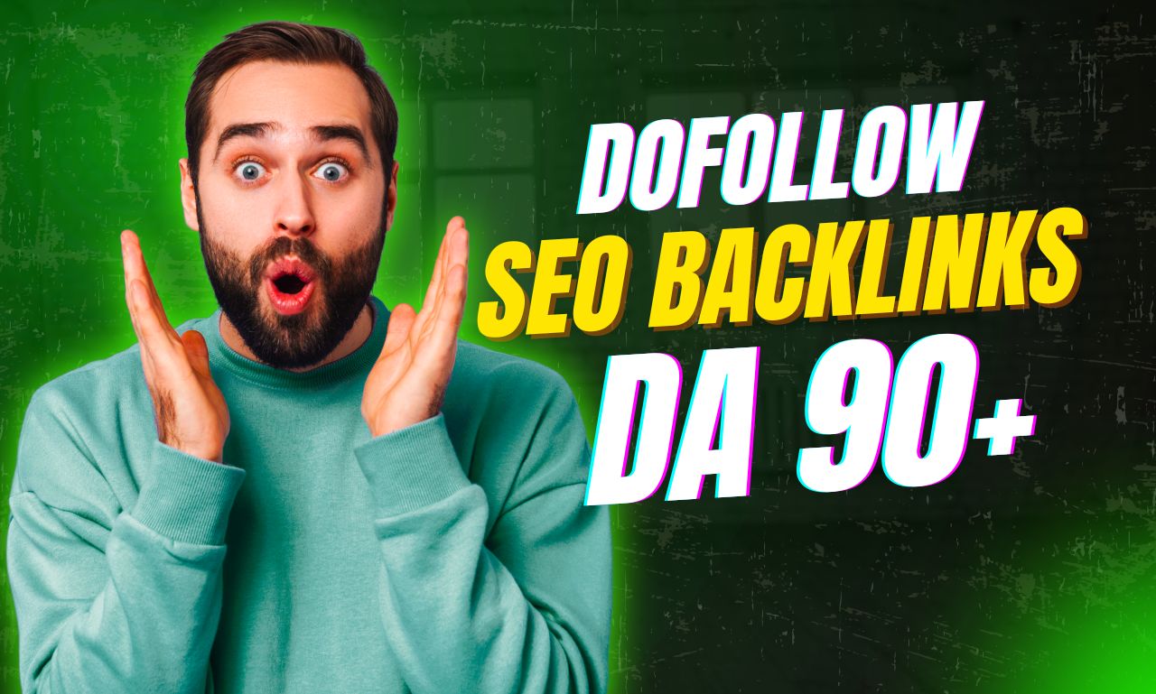 I DO 50 High DA 90+ Manual White Hat Dofollow SEO Bac...