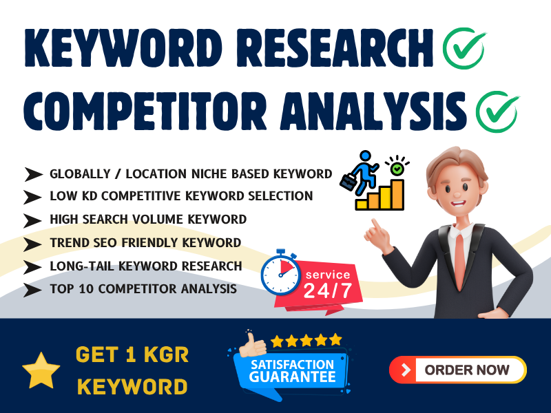 GET Advance KGR SEO Keyword Research & Competitor...