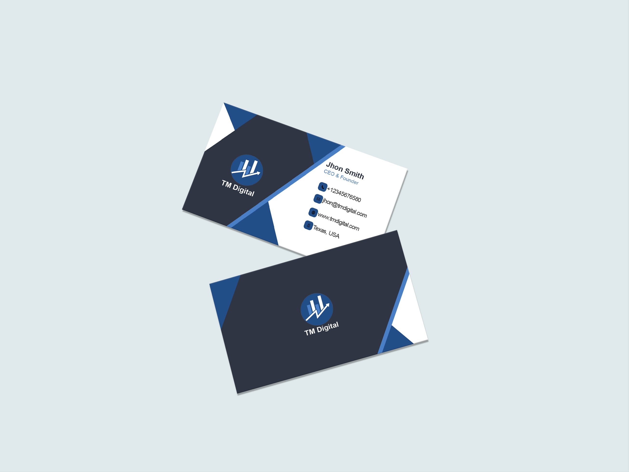 Design a Professional, Unique & Premium Business Card with Mockup