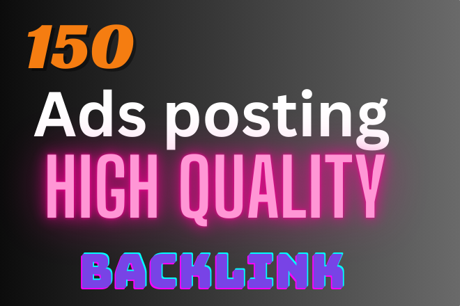 I will post your ad on high-traffic classified sites