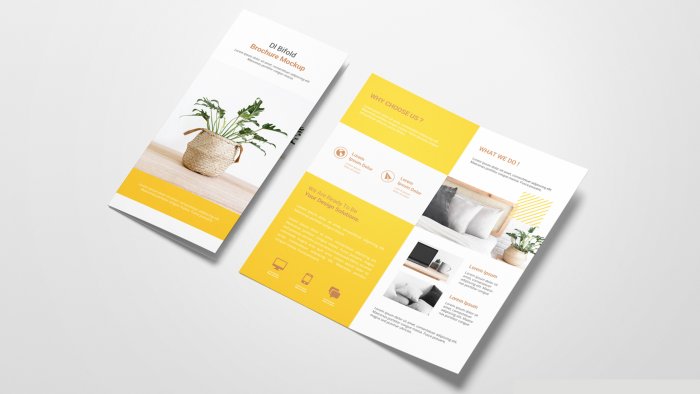 Professional Business Brochure In Your Hand