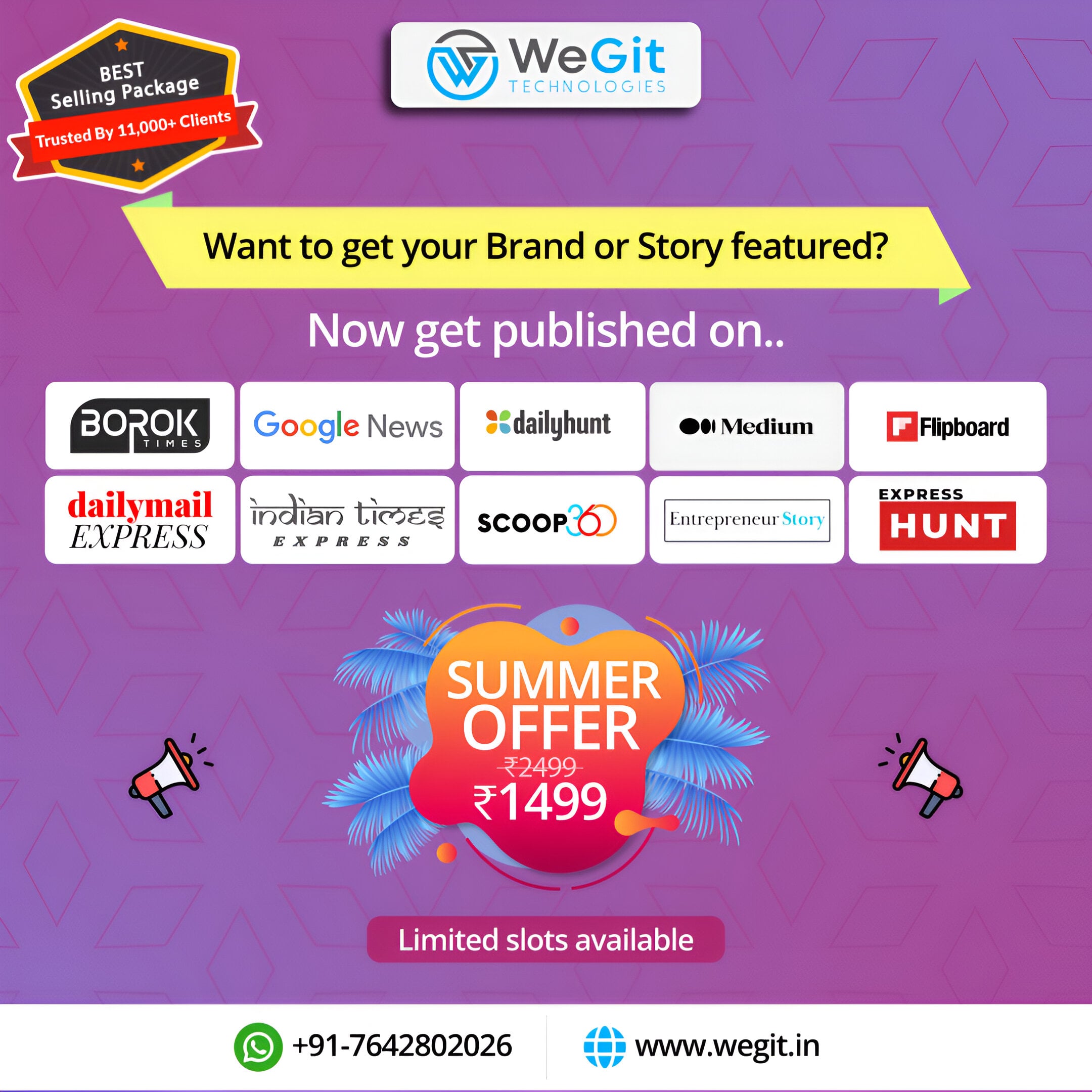 I will design 3 eye-catching Promotional Online Ads.