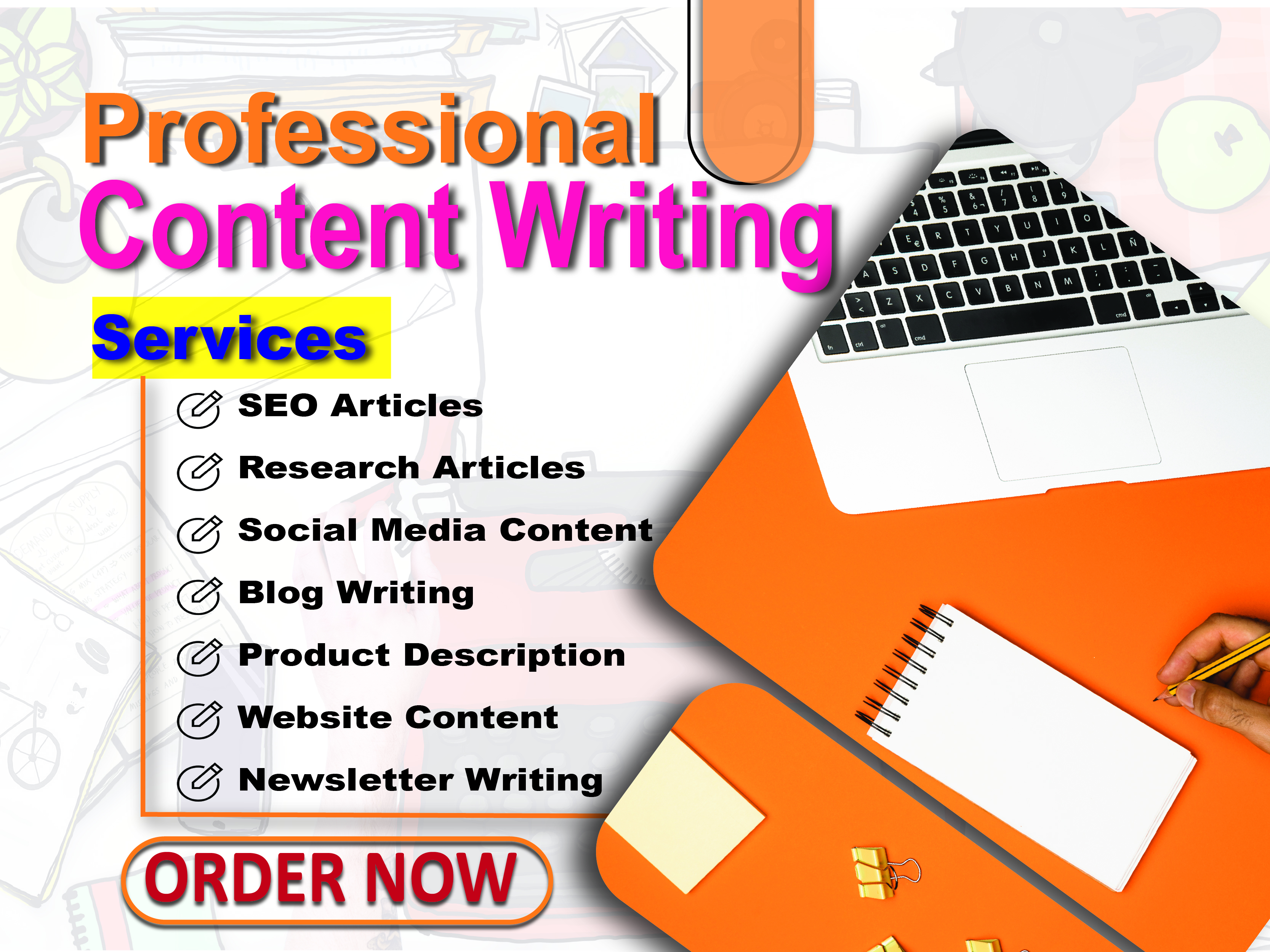 Professional Content writing to Grow Your Brand, Traffic and Sales