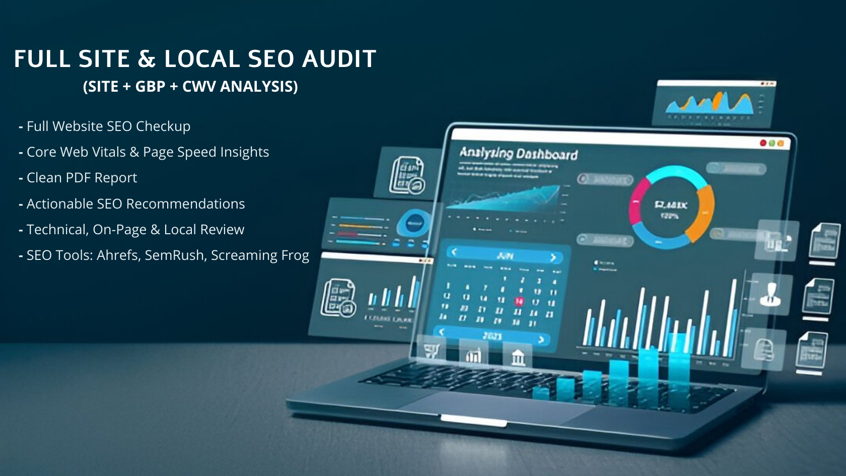Detailed SEO Audit: Local SEO + GBP Audit + CWV Insights