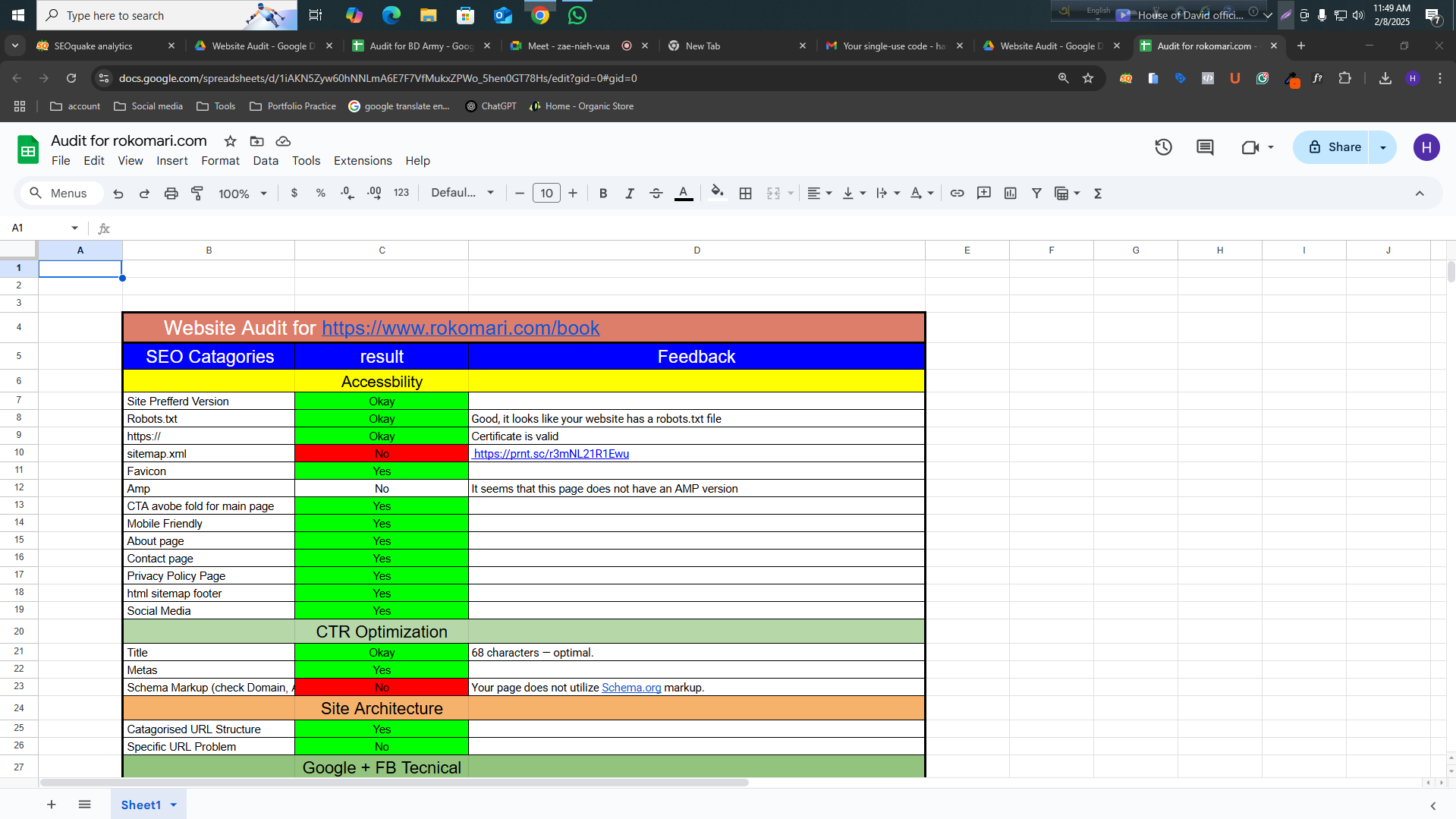 I will do a Complete SEO Website Audit to Optimize Your Website