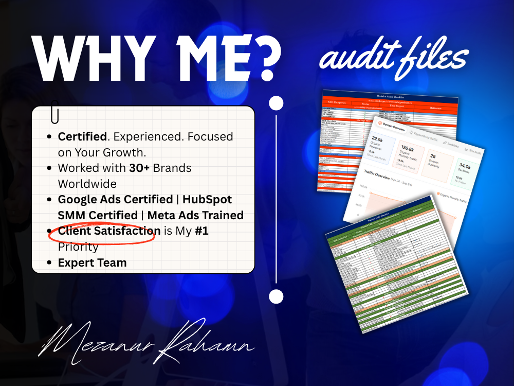 Solve SEO Issues and Improve Website Performance