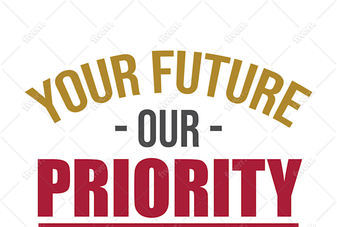 I will design typography tshirt