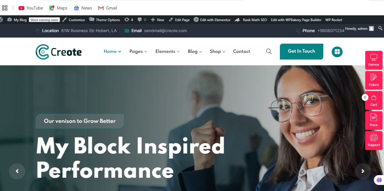 Professional WordPress Website Development with Free SEO Optimization