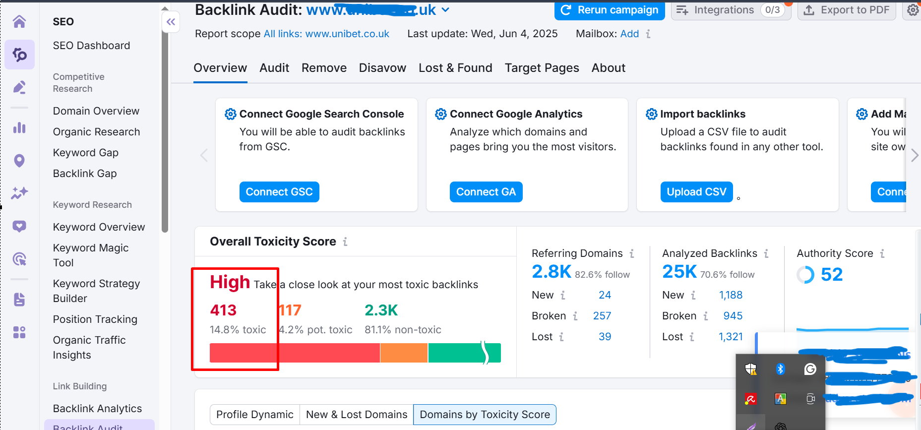 Remove Toxic Backlinks, Disavow Bad Links, Recover Site Rankings