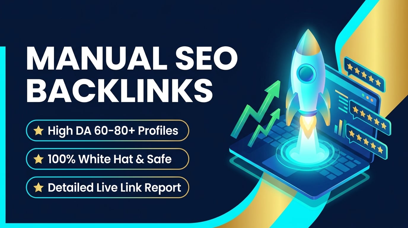 I will build 100+ manual high da profile backlinks for seo link building