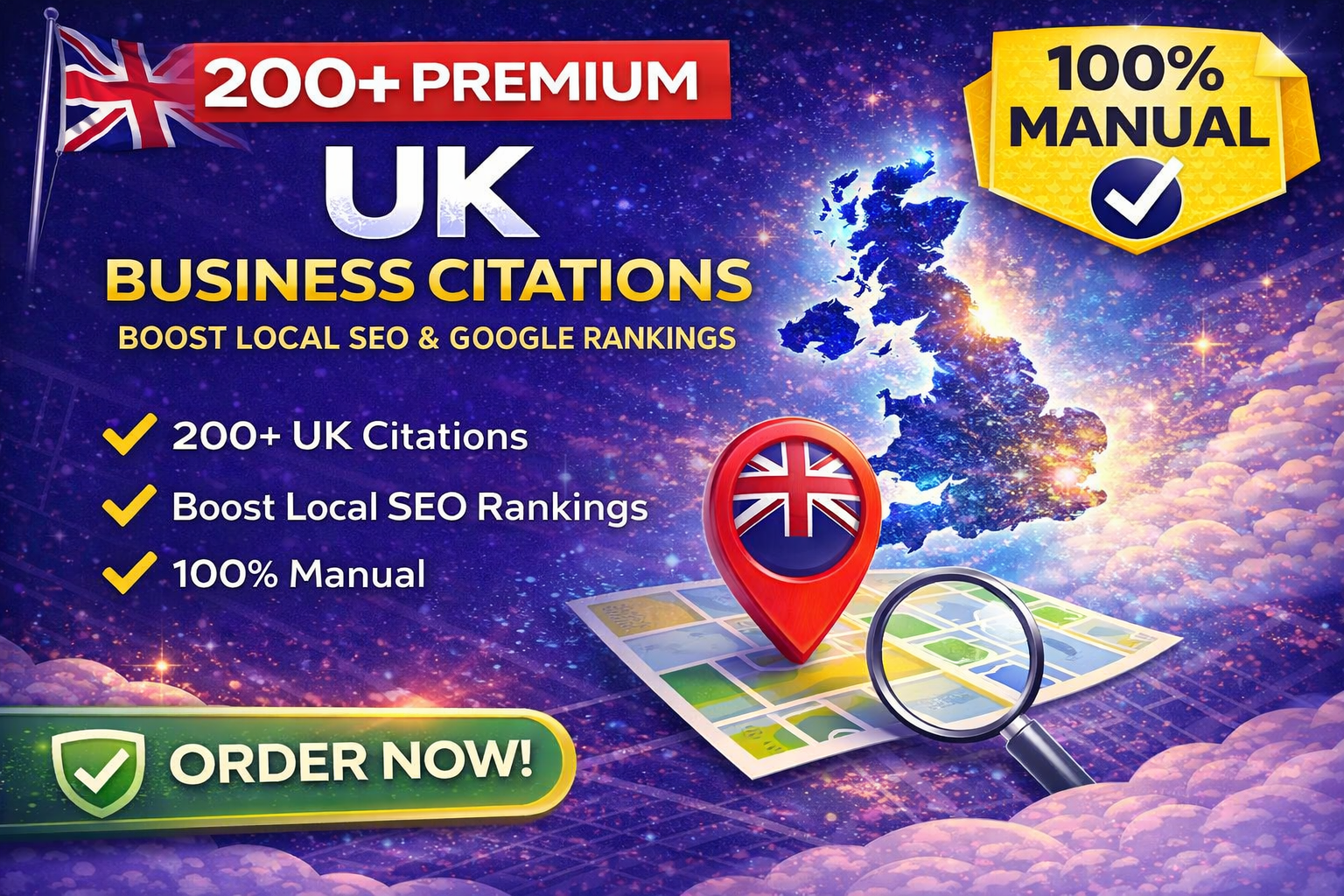 200+ Premium UK Business Citations for Local SEO & Google Rankings