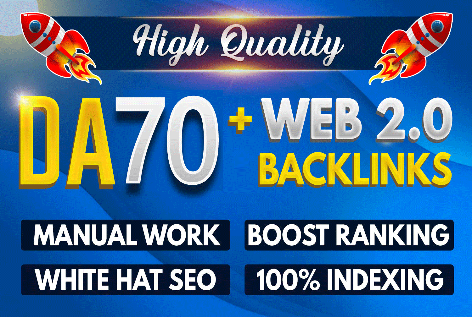 I will do 250 High Quality web 2.0 backlinks