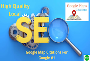 You will get 70 Local SEO Expert | Google My Business GMB | Local Citation & Directories