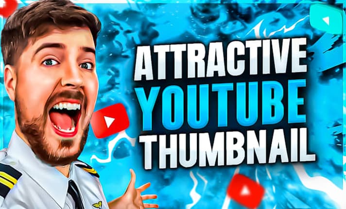 I WIll Create Thumbnail For YouTube