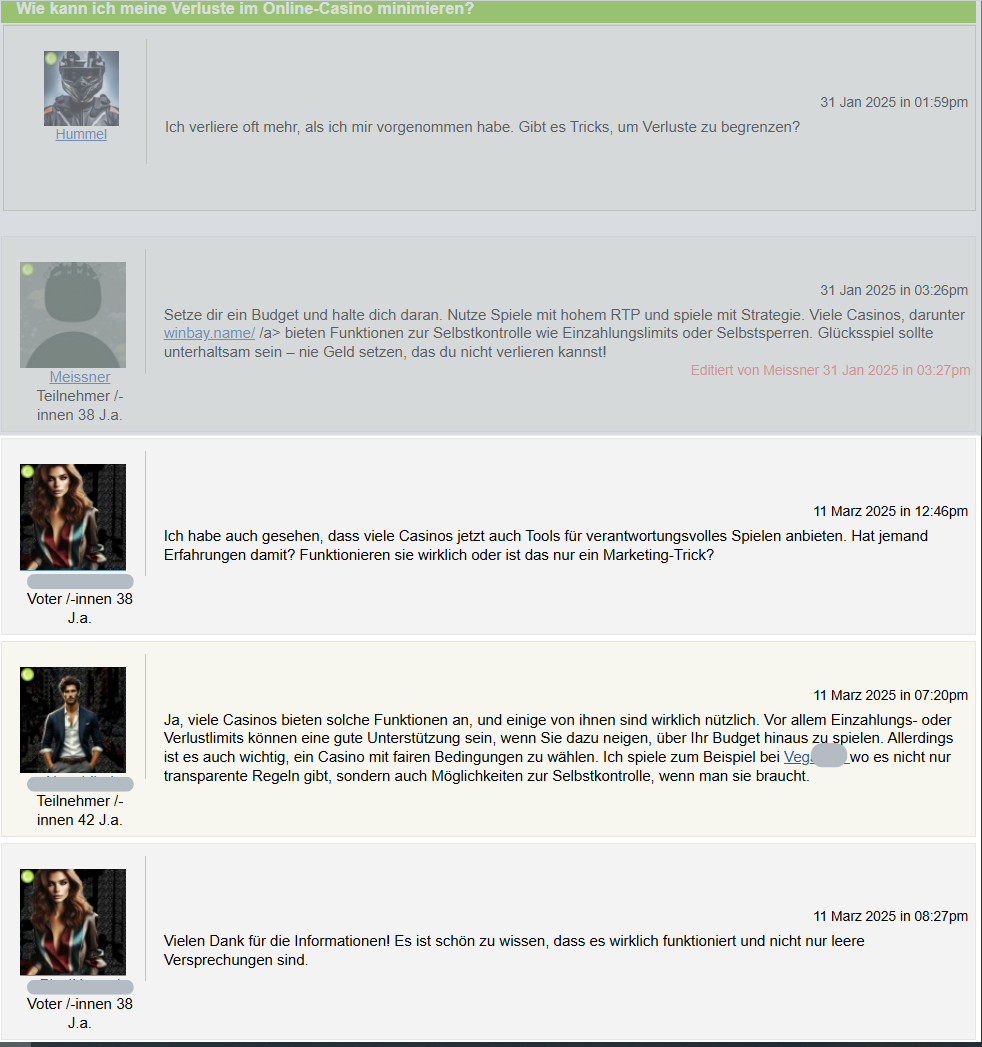 15 crowd links on German forums DR 20+ in a discussion format
