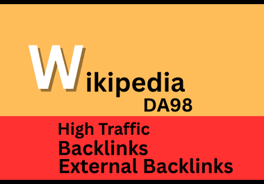 Powerful Niche Relevant Wikipedia SEO Backlinks for y...