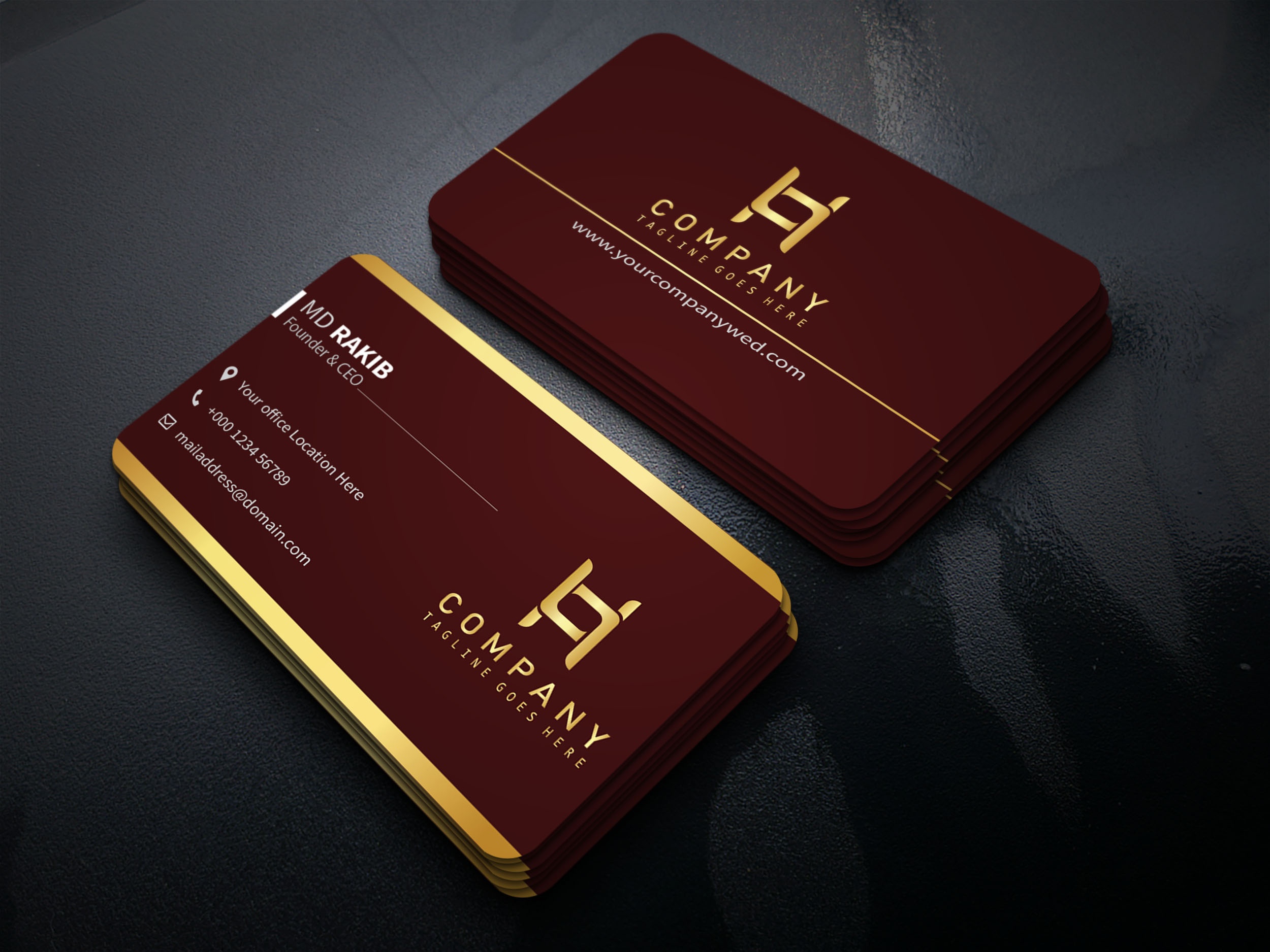 I will do Luxury business cards deisgn under 6 hour