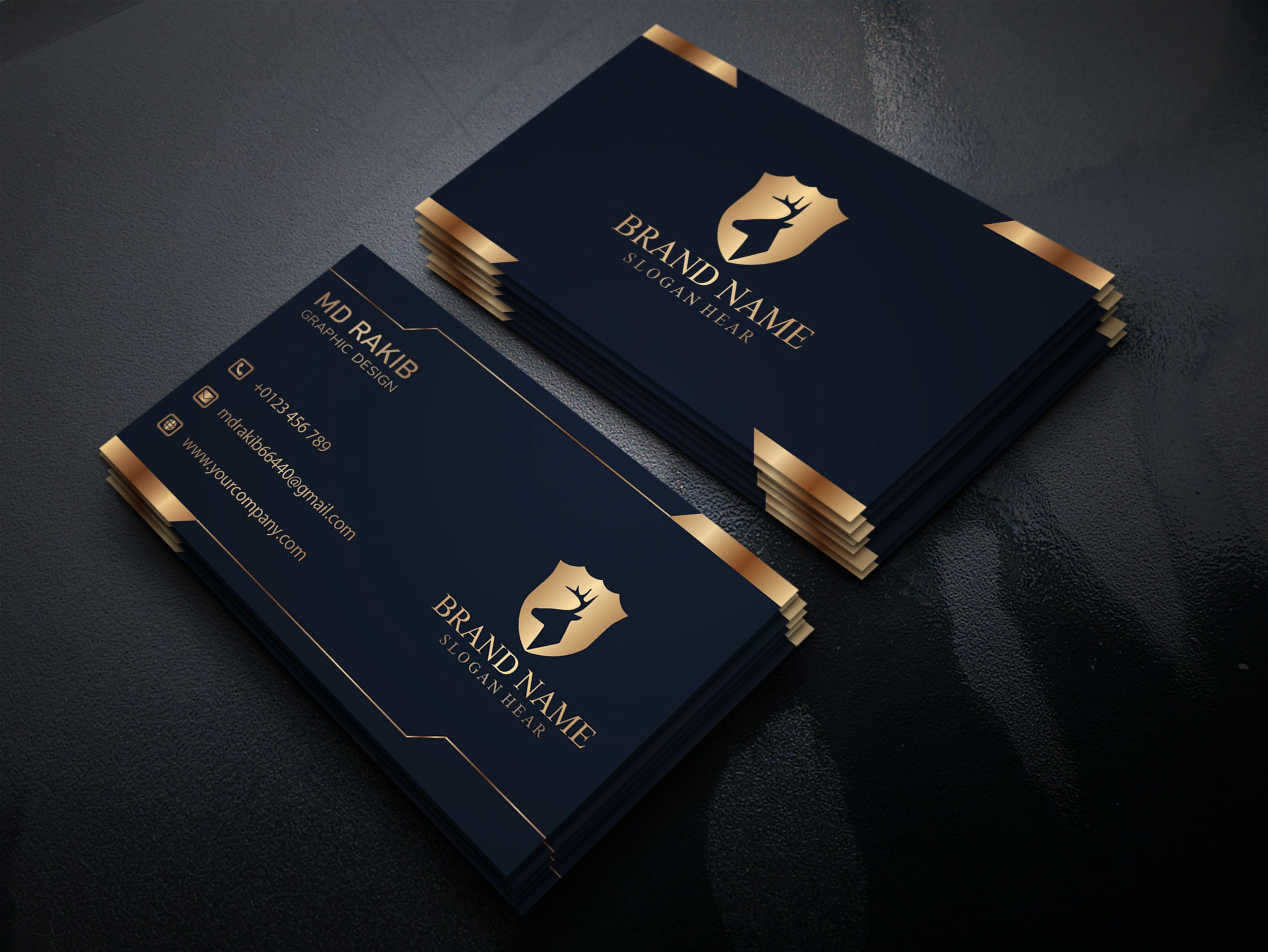 I will do Luxury business cards deisgn under 6 hour
