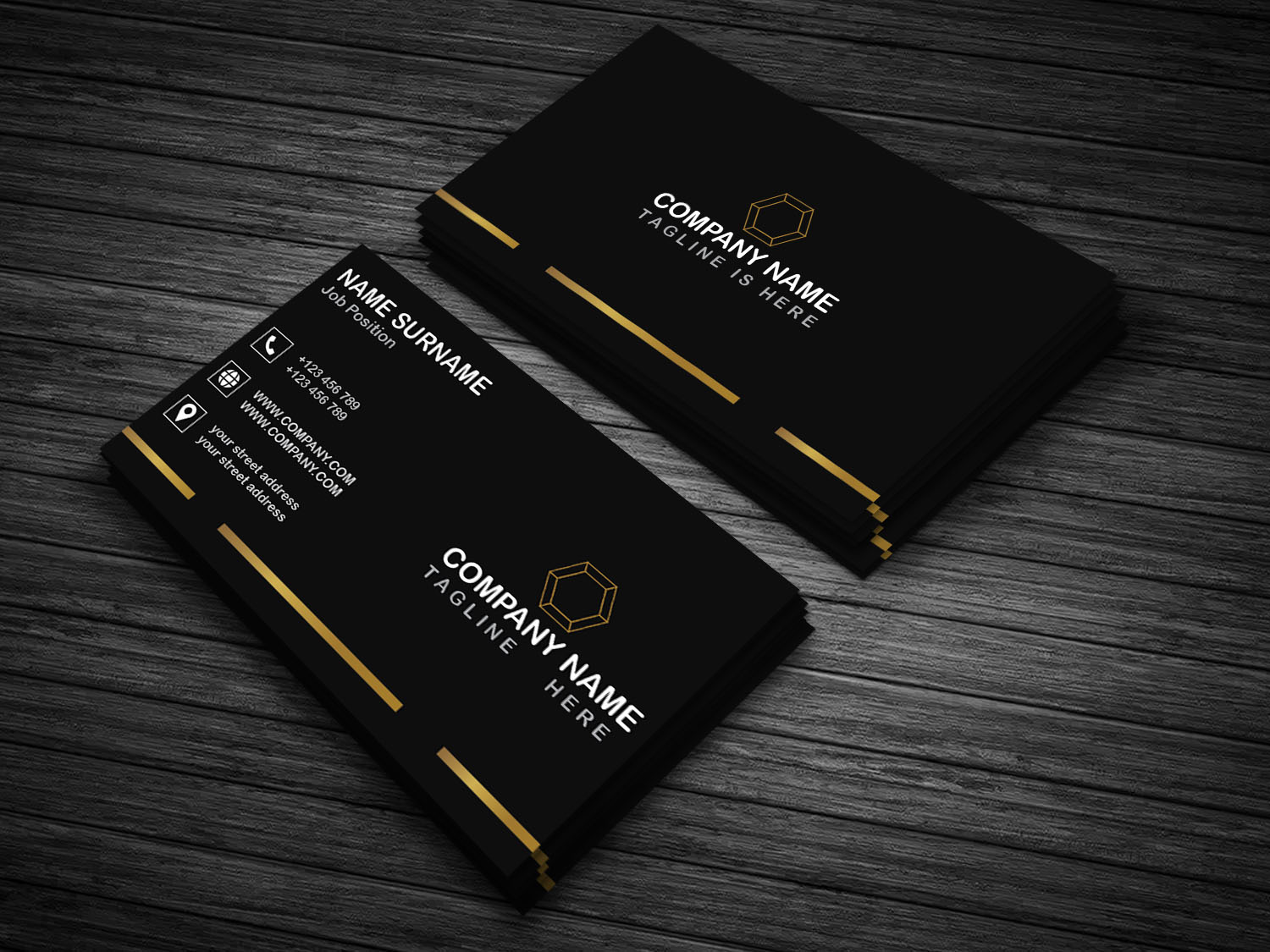 I will do Luxury business cards deisgn under 6 hour