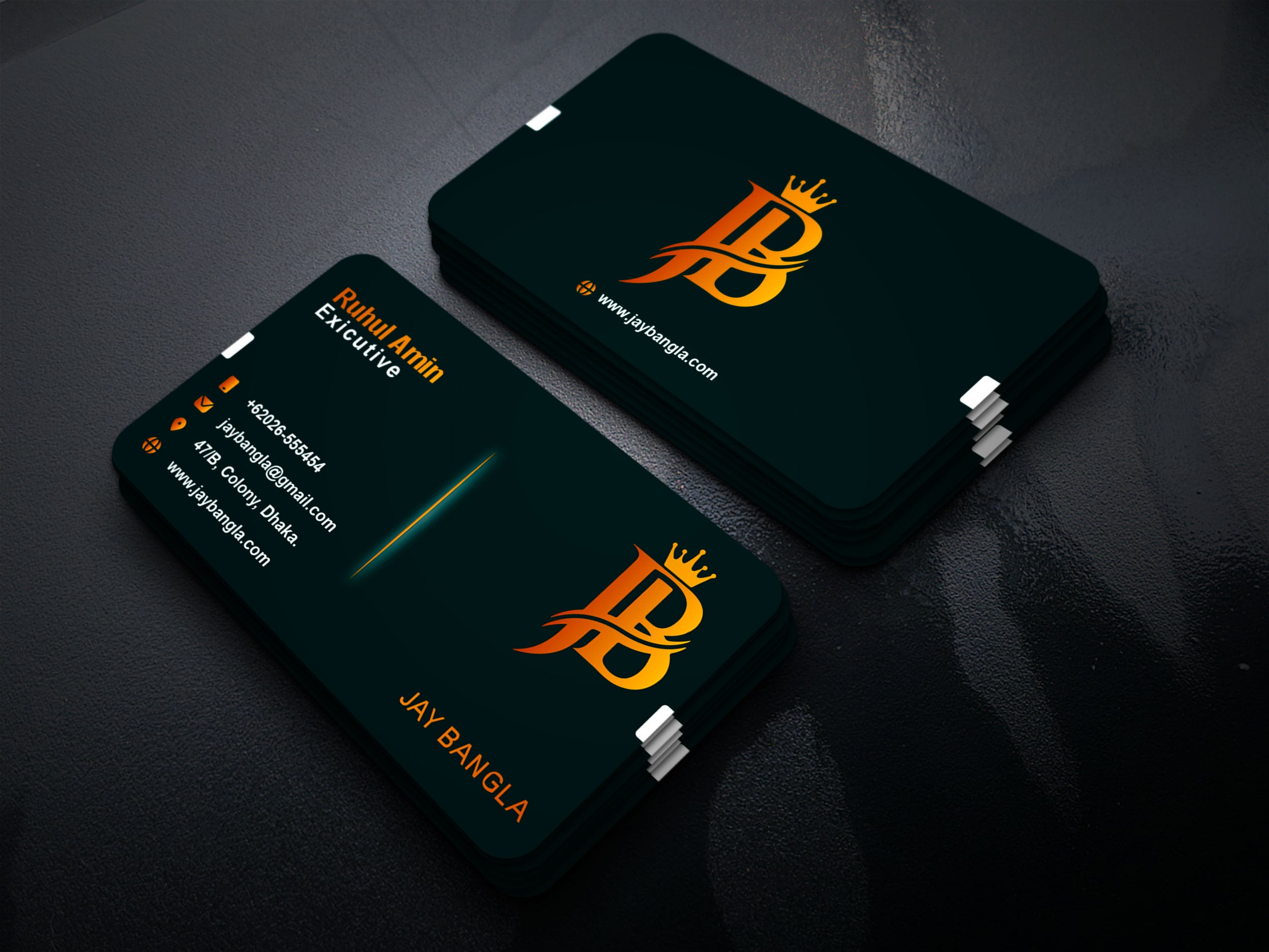 I will do Luxury business cards deisgn under 6 hour