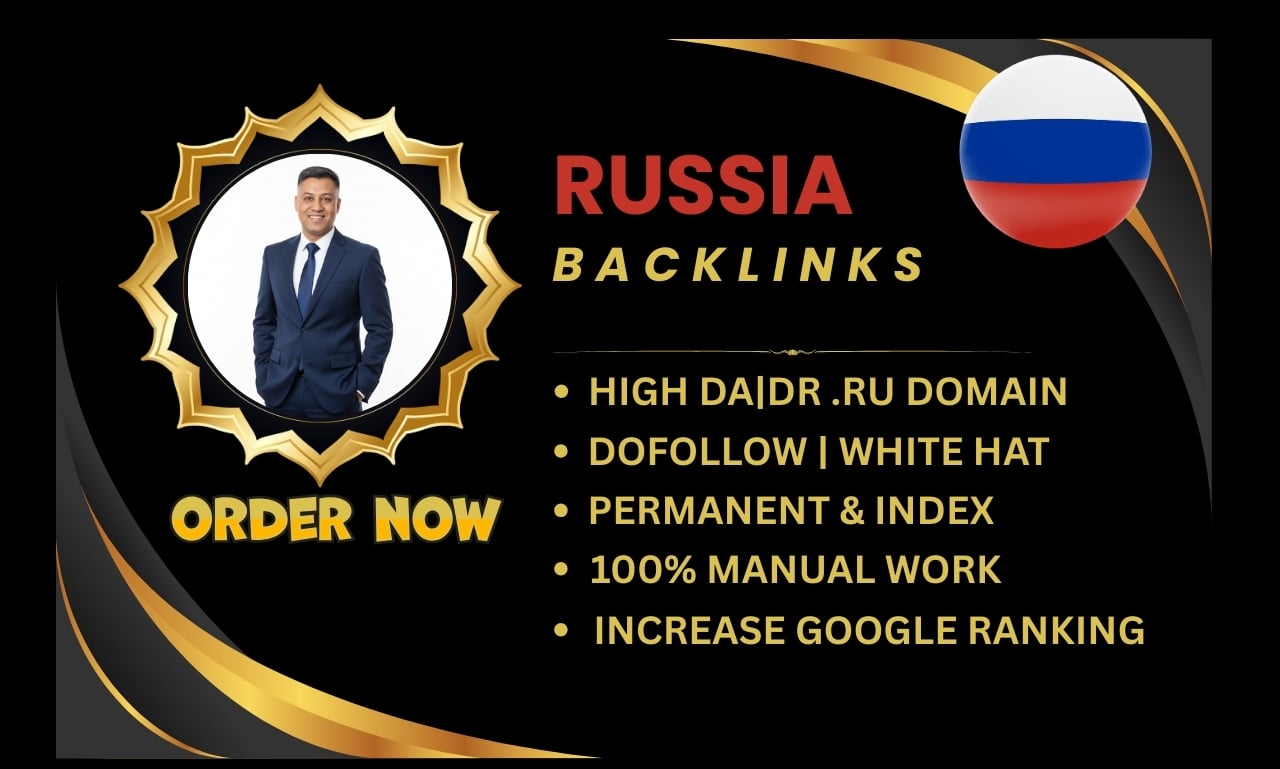 High Authority Russian Backlinks from .RU Domains &ndash; 100% White Hat & Permanent