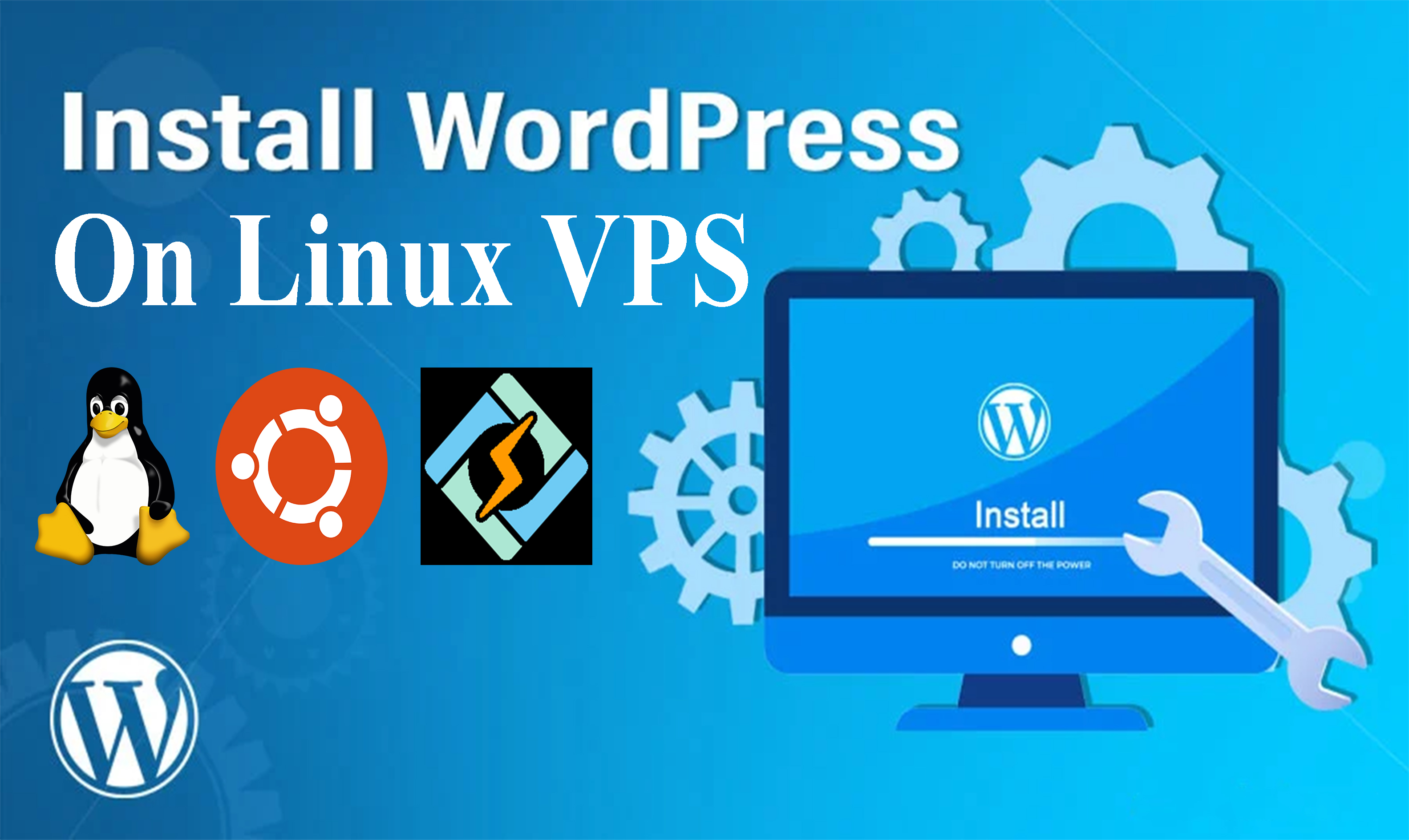 I will install wordpress on any VPS or i can config on CyberPanel also