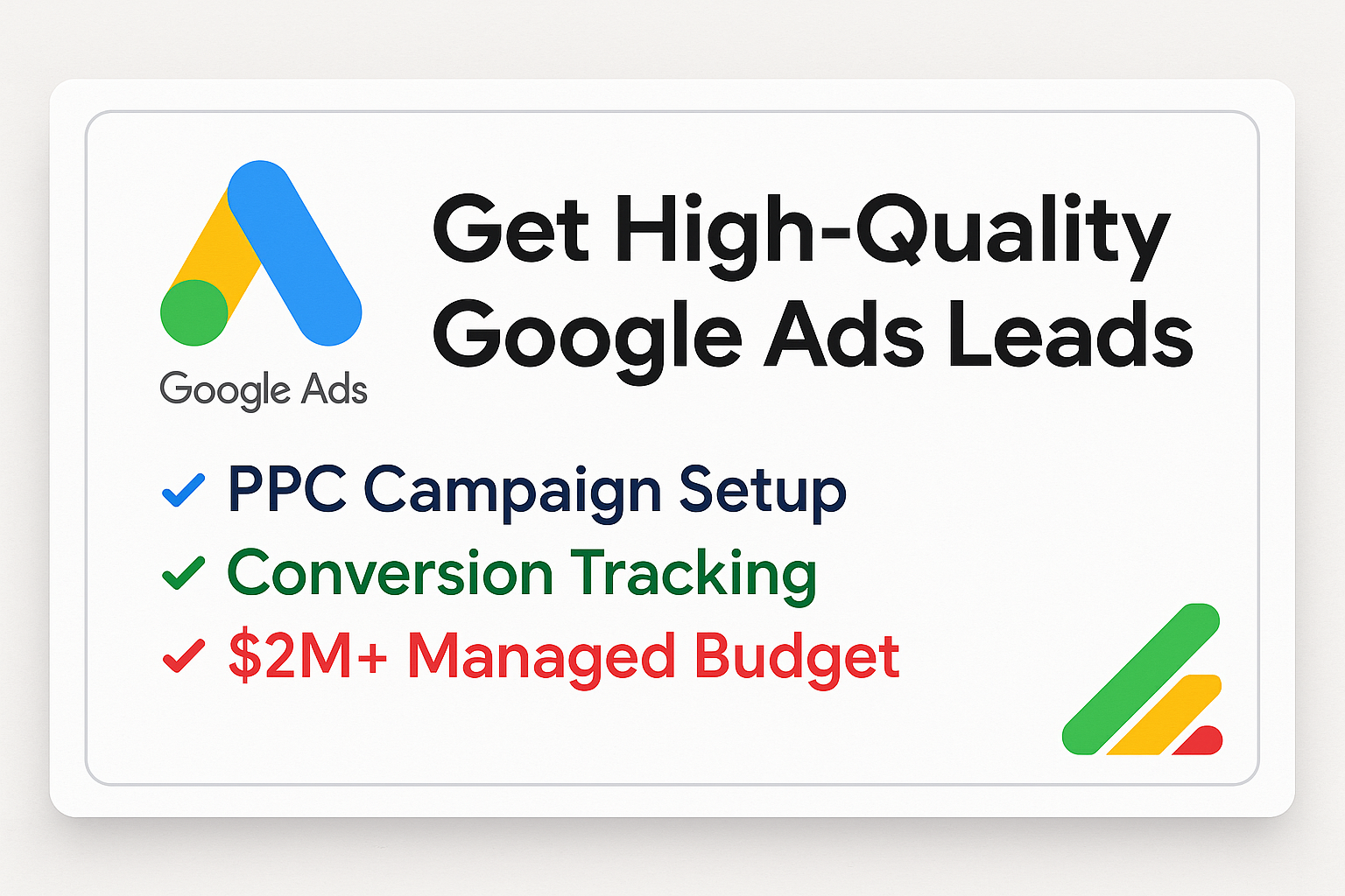Setup & Fix Google Ads, PPC Campaign, Video ads, Shopping Ads, Performance Max & Conversion Tracking