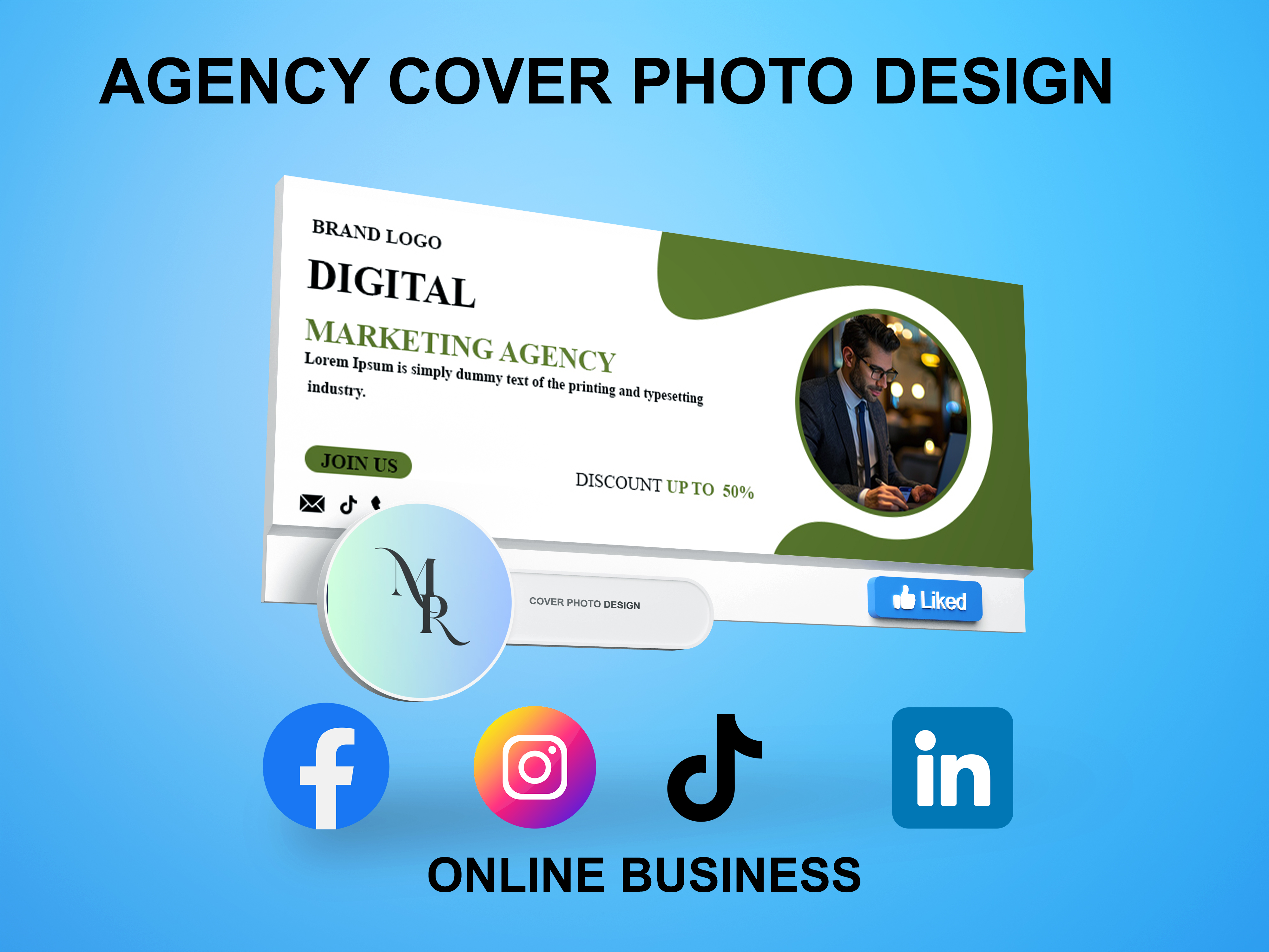 Stand Out on Social Media with Custom Cover Designs!