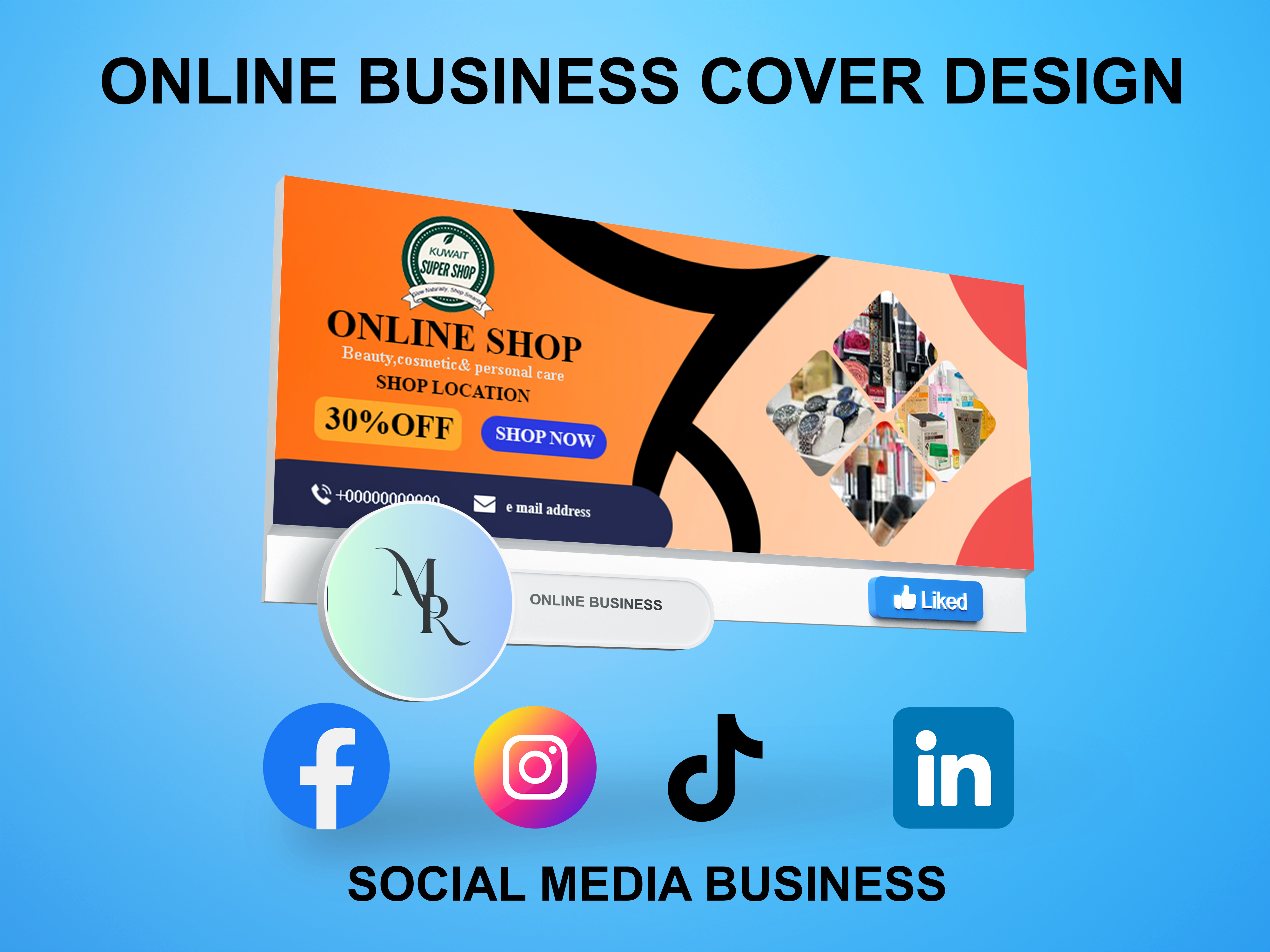 Stand Out on Social Media with Custom Cover Designs!