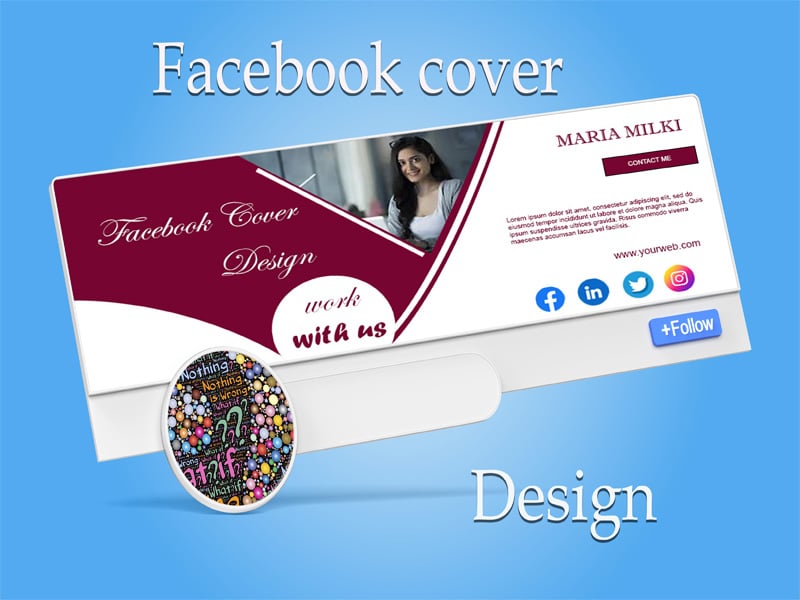 I will create Professional cover banner design