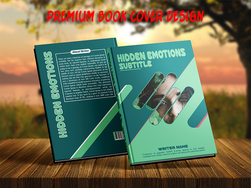  I will create premium book cover design