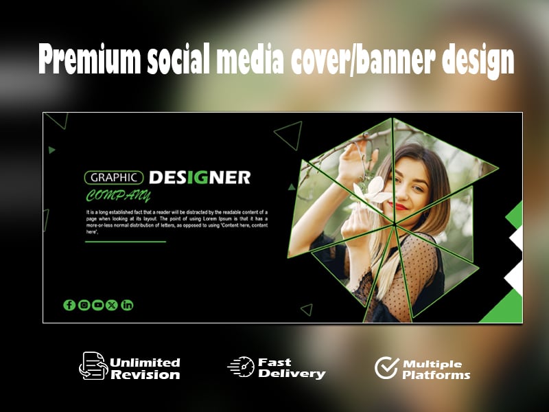 I will create premium social media cover/banner design