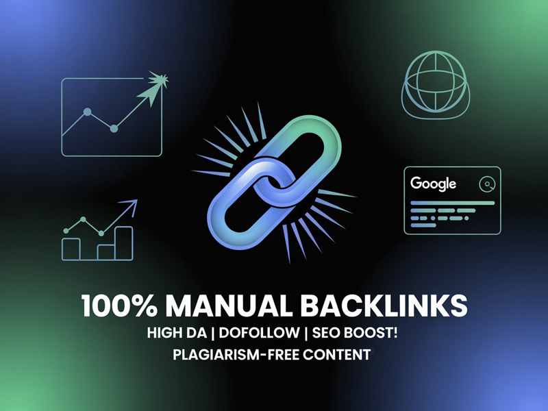 Build High-Quality Backlinks for SEO. Manual & Safe Link Building Service