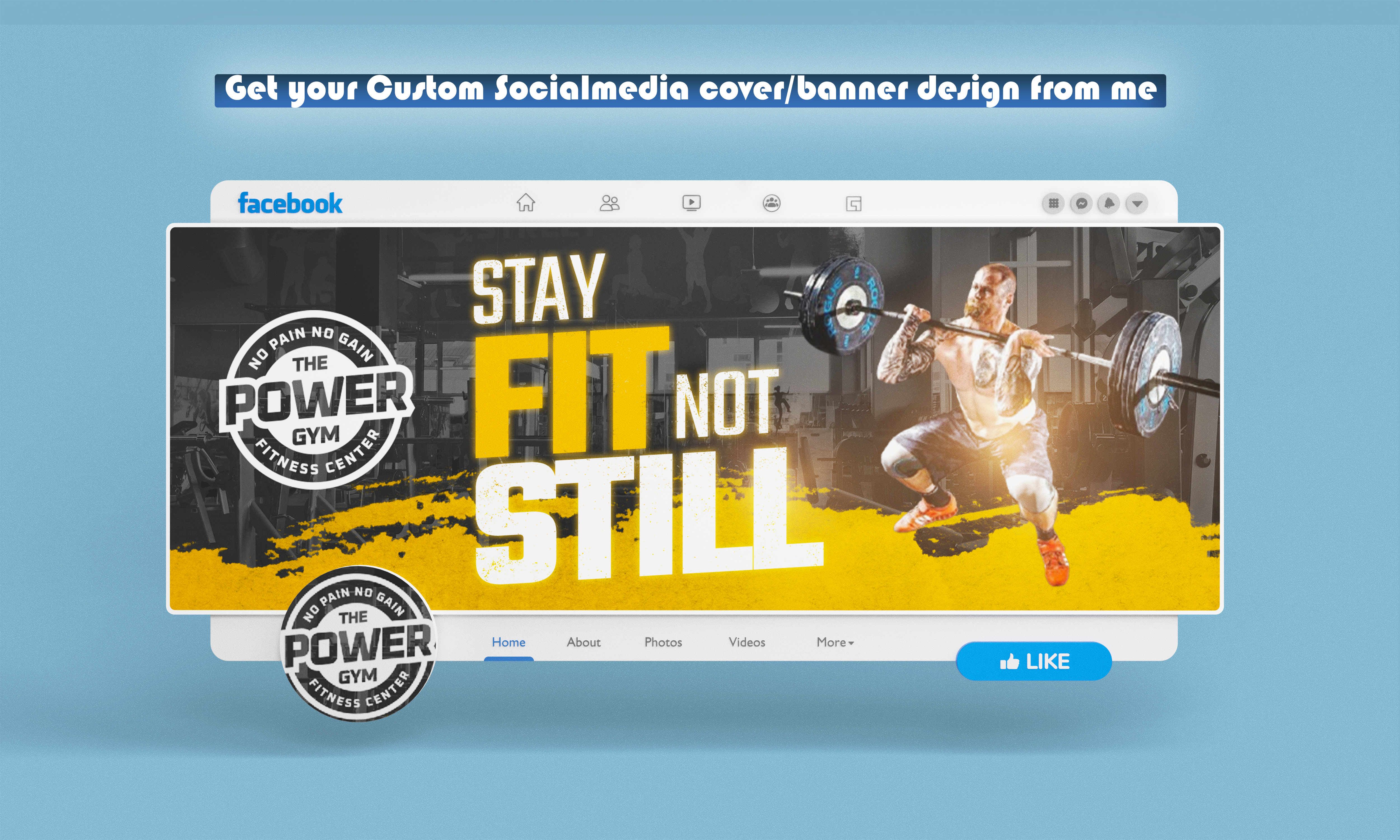 I will create Stunning Facebook, Youtube, Linkdin cover for you with free 3d mockup and source file