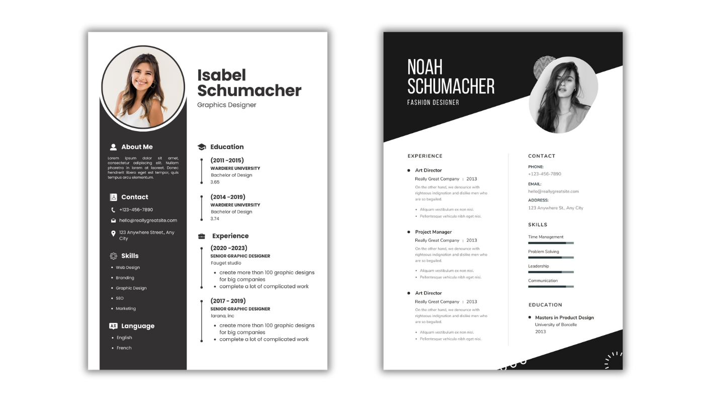 I will design a professional ATS-friendly resume or CV